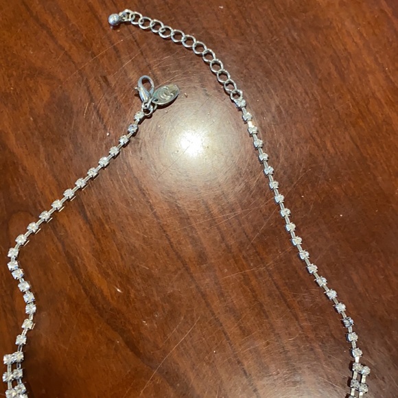 Rhinestone Necklace and Earing Set - Picture 4 of 5